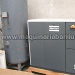 Compresor  ATLAS COPCO  de 30 HP con secador y deposito de 1000 lts.
