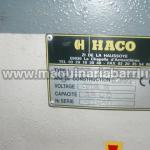 Cizalla HACO hidraulica mod. HSL-4010  de 4000 x 10 mm.